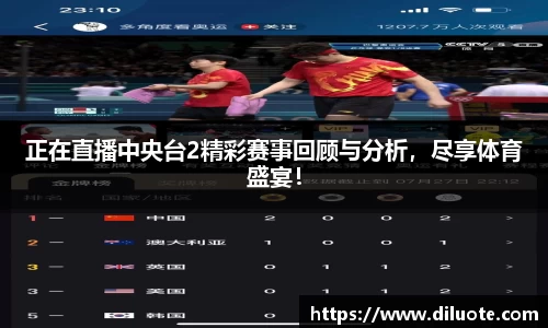 正在直播中央台2精彩赛事回顾与分析，尽享体育盛宴！