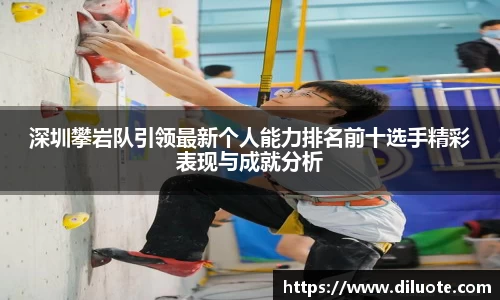 深圳攀岩队引领最新个人能力排名前十选手精彩表现与成就分析